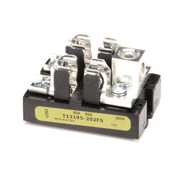 Fuse Block 60A 300 Volt 2P 2/0 Lug